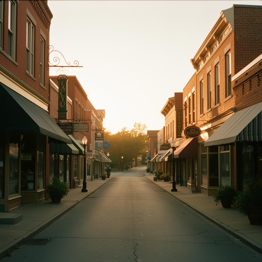 Owners walking down Main Street